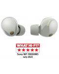Ασύρματα ακουστικά  Sony - WF-1000XM5, TWS, ANC,ασημί - 4t