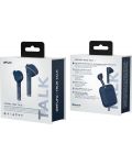 Ασύρματα ακουστικά Defunc - TRUE TALK, TWS, μπλε - 3t
