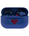 Ασύρματα ακουστικά OTL Technologies - Superman, TWS, μπλε - 4t