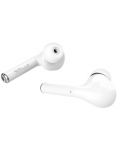 Ασύρματα ακουστικά Trust - Nika Touch, TWS, λευκά - 7t