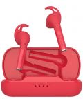 Ασύρματα ακουστικά Defunc - TRUE PLUS, TWS, κόκκινα - 4t