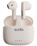 Ασύρματα ακουστικά Sudio - A1, TWS, λευκά - 1t