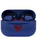 Ασύρματα ακουστικά OTL Technologies - Superman, TWS, μπλε - 3t