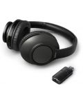 Ασύρματα ακουστικά με μικρόφωνο Philips - TAH6206BK/00, μαύρα - 1t