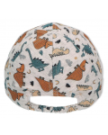 Καπέλο του μπέιζμπολ με προστασία UV 50+ Sterntaler -Ζώα, 53 εκατοστά, 2-4 ετών - 4t