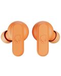 Ασύρματα ακουστικά Skullcandy - Dime, TWS, πορτοκαλί - 1t
