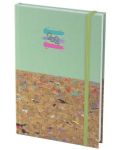 Σημειωματάριο με λάστιχο Spree - Pastel Pop, 168 φύλλα, ποικιλία, 2024 - 4t