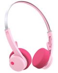Ασύρματα ακουστικά με μικρόφωνο Defunc - Mondo Freestyle, ροζ - 1t