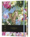 Σημειωματάριο Castelli Eden - Giraffe, 13 x 21 cm, λευκά φύλλα - 1t