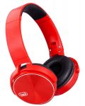 Ασύρματα ακουστικά με μικρόφωνοTrevi - DJ 12E50 BT, κόκκινα - 2t