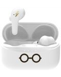 Ασύρματα ακουστικά OTL Technologies -Harry Potter Glasses, TWS, λευκά - 1t