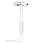 Ασύρματα ακουστικά με μικρόφωνο Cellularline - Savage, λευκά - 2t