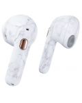 Ασύρματα ακουστικά Happy Plugs - Hope, TWS, White Marble - 4t
