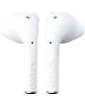 Ασύρματα ακουστικά Defunc - TRUE GO Slim, TWS, λευκά - 2t