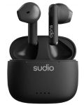 Ασύρματα ακουστικά Sudio - A1, TWS, μαύρο - 1t