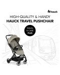 Βρεφικό καλοκαιρινό καρότσι  Hauck Travel N Care Plus - Velvet Olive - 3t
