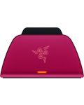 Ασύρματος φορτιστής Razer - για PlayStation 5, Red - 1t