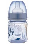 Μπουκάλι κατά των κολικών Canpol babies Easy Start - Gold, 120 ml, μπλε - 1t