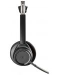 Ασύρματα ακουστικά Plantronics- Voyager Focus UC, ANC, μαύρα - 3t