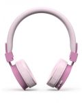Ασύρματα ακουστικά με μικρόφωνο Hama - Freedom Lit II, ροζ - 1t