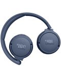 Ασύρματα ακουστικά με μικρόφωνο JBL - Tune 670NC, ANC, μπλε - 5t