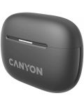 Ασύρματα ακουστικά Canyon - CNS-TWS10, ANC, μαύρα - 6t