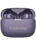 Ασύρματα ακουστικά Canyon - CNS-TWS10, ANC, μωβ - 2t
