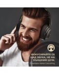 Ασύρματα ακουστικά PowerLocus - MoonFly, ANC, γκρί - 9t