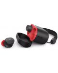 Ασύρματα ακουστικά Philips - TAA5508BK/00, TWS, ANC, μαύρο/κόκκινο - 2t
