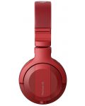 Ασύρματα ακουστικά με μικρόφωνο Pioneer DJ - HDJ-CUE1BT, κόκκινα - 3t
