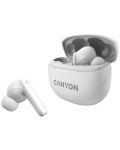 Ασύρματα ακουστικά Canyon - TWS-8, λευκά - 1t