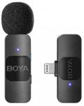 Σύστημα ασύρματου μικροφώνου Boya - BY-V1 Lightning, μαύρο - 2t
