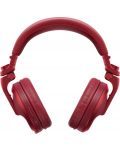 Ασύρματα ακουστικά με μικρόφωνο Pioneer DJ - HDJ-X5BT, κόκκινα - 3t