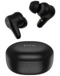 Ασύρματα ακουστικά HTC - True Wireless Earbuds Plus, ANC, μαύρο - 3t