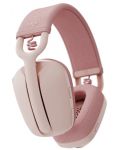 Ασύρματα ακουστικά με μικρόφωνο  Logitech - Zone Vibe 100,ροζ - 3t