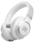 Ασύρματα ακουστικά JBL - Live 770NC, ANC, λευκά - 1t