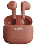 Ασύρματα ακουστικά Sudio - A1, TWS, σιένα - 1t
