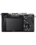 Φωτογραφική μηχανή Mirrorless Sony - Alpha 7C, 24.2MPx, Silver - 2t