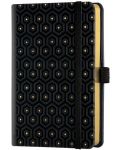 Σημειωματάριο Castelli Copper & Gold - Honeycomb Gold, 9 x 14 cm, λευκά φύλλα - 2t