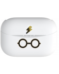 Ασύρματα ακουστικά OTL Technologies -Harry Potter Glasses, TWS, λευκά - 7t