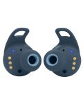 Ασύρματα ακουστικά JBL - Reflect Flow Pro, TWS, ANC, μπλε - 4t