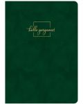 Σημειωματάριο   Lastva Flock - А5, 112 φύλλα,πράσινο - 1t