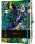 Σημειωματάριο Castelli Eden - Lily, 19 x 25 cm, με γραμμές - 1t