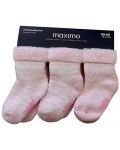 Βρεφικές κάλτσες Maximo - Φιγούρες, ροζ - 1t