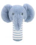 Βρεφική κουδουνίστρα   Keel Toys Keeleco - Ελέφαντας, ραβδί, 14 εκ - 1t