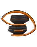 Ασύρματα ακουστικά PowerLocus - P2, μαύρα/πορτοκαλί - 4t