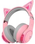 Ασύρματα ακουστικά με μικρόφωνο Edifier - G5BT CAT, ροζ - 1t