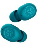 Ασύρματα ακουστικά JLab - JBuds Mini, TWS, μπλε  - 4t