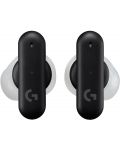 Ασύρματα ακουστικά Logitech - G FITS Gaming Earbuds, TWS,μαύρο - 2t