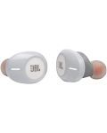 Ασύρματα ακουστικά με μικρόφωνο JBL - T125 TWS, λευκά - 5t